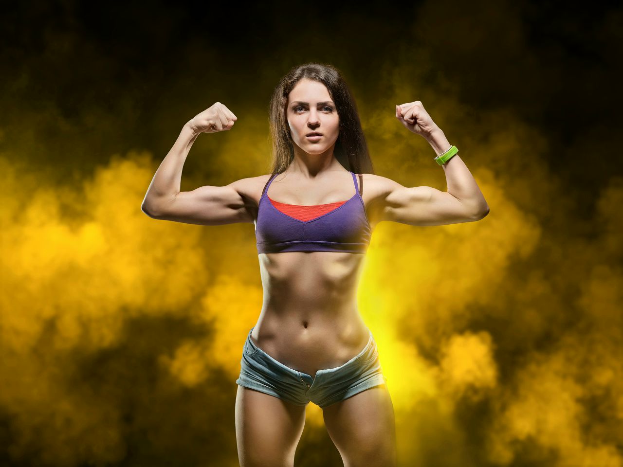 Athletic girls in Chongju